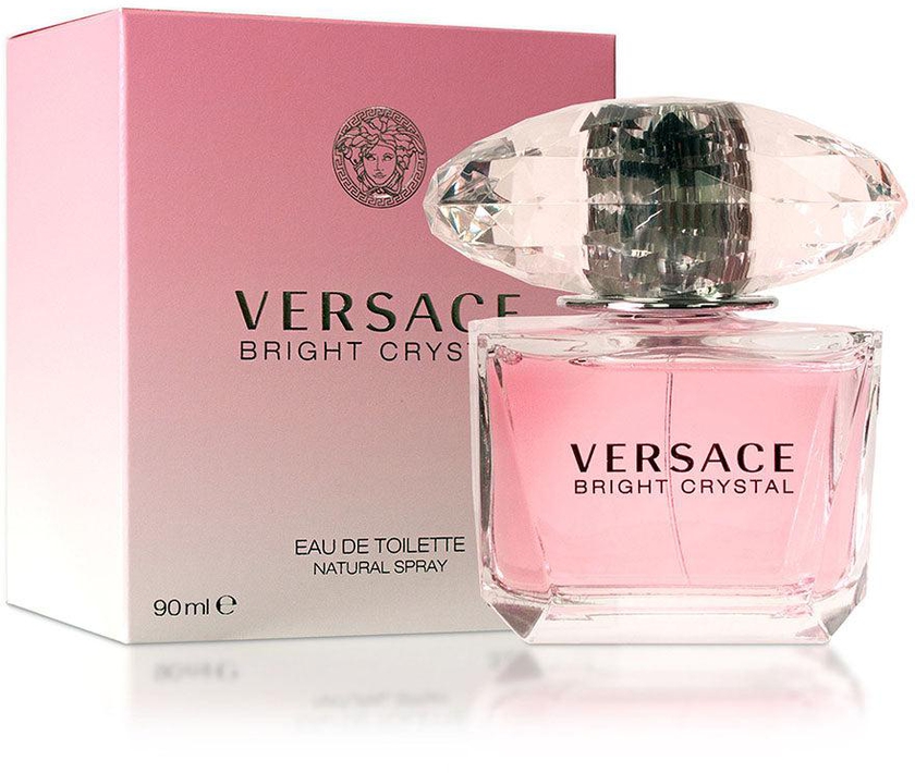 Versace Bright Crystal Perfume For Women, EDT, 90ml