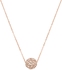 Aiwanto Necklace for Women&#39;s Simple Round Pendant Neck Chain Necklace