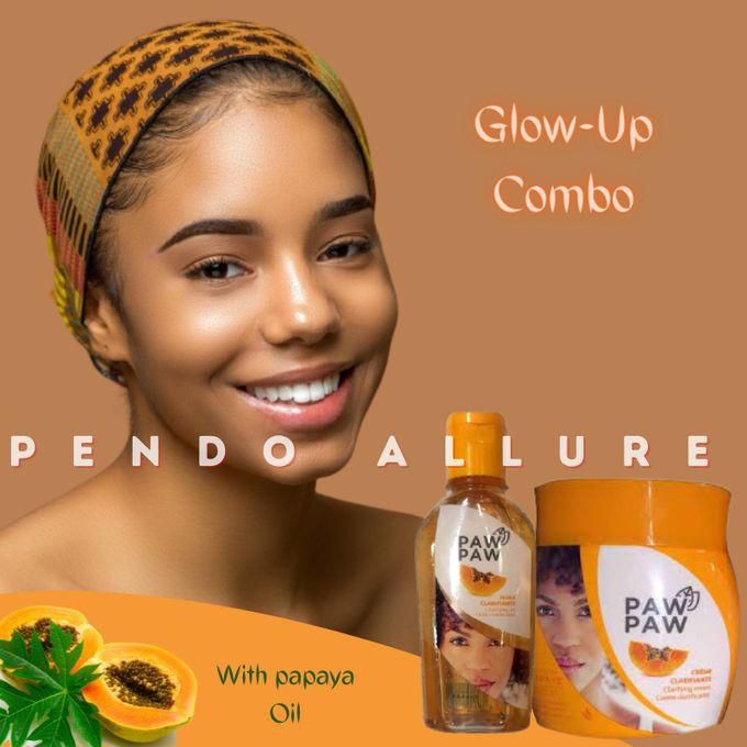 Paw Paw Skin Lightening & Smoothening Body Cream Wt Papaya- Glow Combo