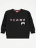George Hearts By Tiana Gaming Girls Sweatshirts Kids Black Shirt