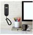 Wall-Mounted Wired Telephone Base Station Black