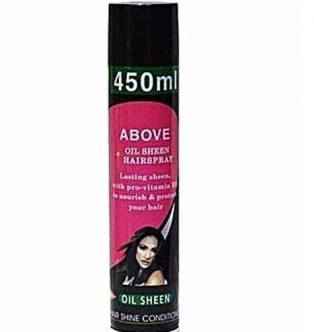 Above Oil Sheen Hair Spray - 450ml