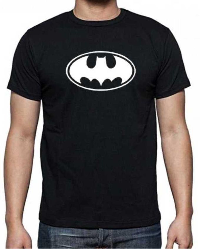 Mauton BATMAN EMBLEM Printed Shirt- BLACK