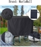 Garden Furniture Cover 160x160x80cm Black 210D