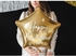 Party Deco - Foil balloon Star Happy New Year - 47x50 cm - gold- Babystore.ae
