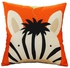 Animal Collectionanimal Collection Zebra Decorative Cushion Cover With Cushion Filling . Multicolour 520 g