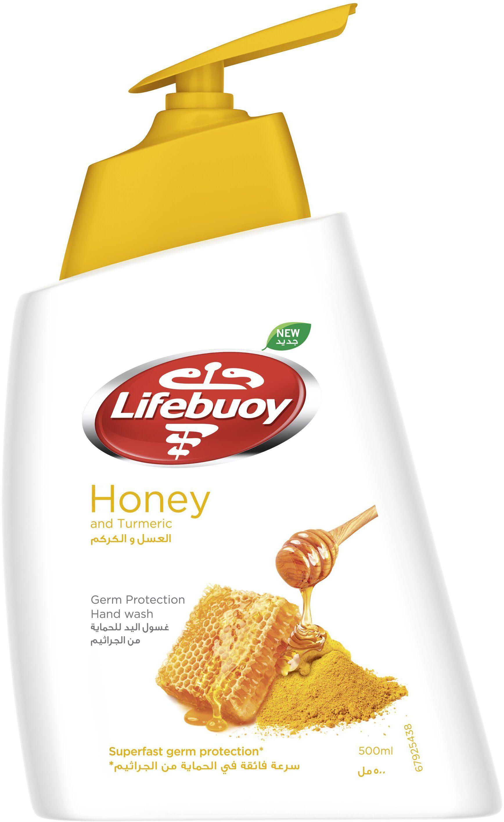 Lifebuoy Hand Wash Honey & Tumeric - 500 Ml