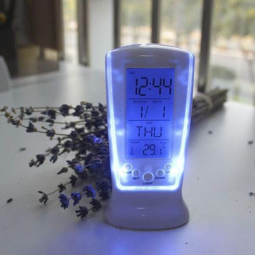 LED Luminous Alarm Clock Thermometer Alarm Clock