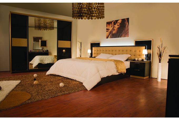 Kabbani Smart Bedroom - Gold/Black