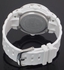 Women's Casio Baby G Monotone Design Digital Analog Dial Limited Edition White Resin Chronograph BGA-150-4BDR