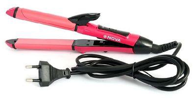 Nova 2-in-1 Straightener And Curler