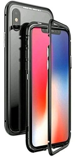 Protective Case Cover For Apple iPhone X Black/Clear
