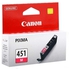 Canon CLI-451 Inkjet Printer Cartridge - Magenta