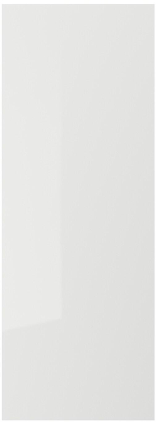RINGHULT Cover panel - high-gloss light grey 39x106 cm