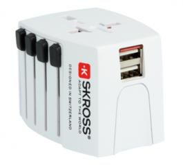 SKROSS MUV USB-World Travel Adapter (1.302930)
