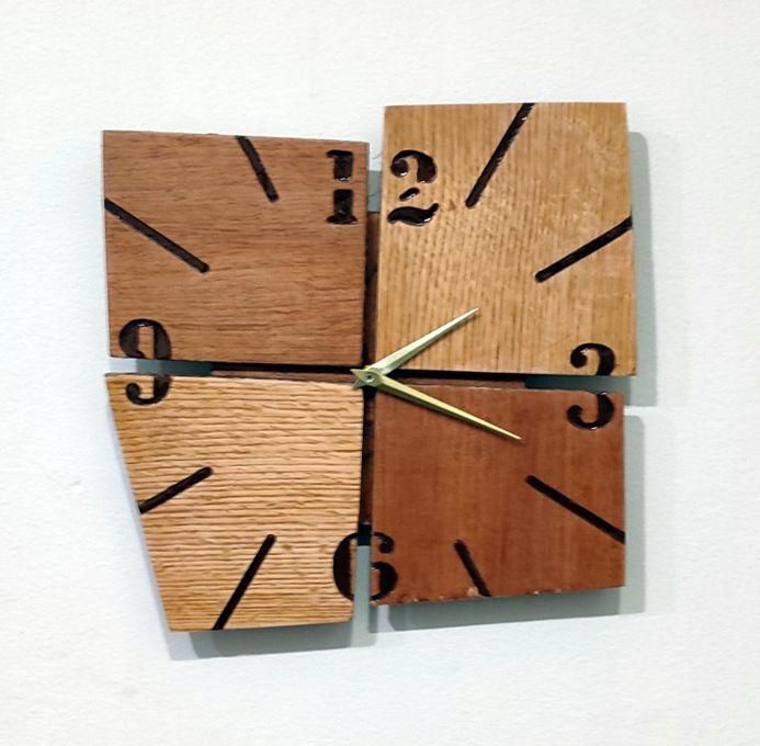 Wall Clock for home decoration modern style, Hand crafted in Egypt (Proudly made in Egypt).