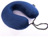 Max Comfort Travel Memory Foam Neck Pillow - Blue