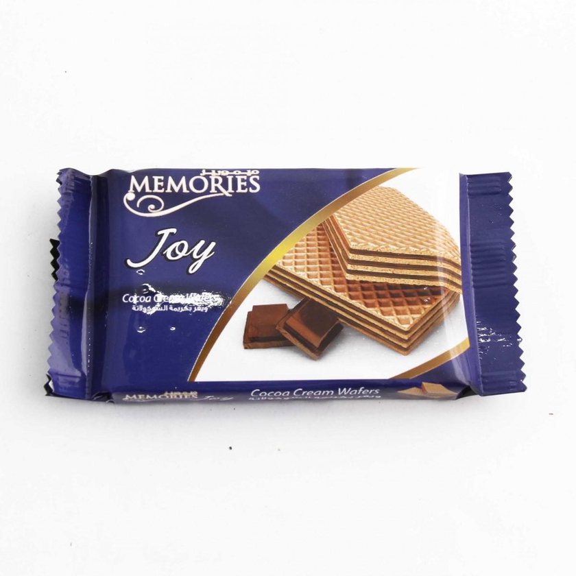 ميموريز - جوي ويفر بكريمة الشوكولاتة ٢٥ غرام