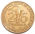 25 فرنك من دول غرب افريقيا عام 1997 م
