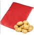 2Pcs Potato Microwave Cooking Bag Washable Cooker Bag Baked Potato Quick Fast Red