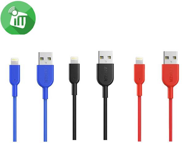 Anker A8432 PowerLine II Lightning to USB Cable (3ft / 0.9m)
