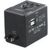 Promate unipro.4 Multi-Regional Travel Charger Adapter with 2 USB Ports