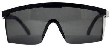 نظارات سلامة بطول قابل للتعديل أسود