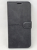 KAIYUE جراب فليب كاييه جلد بحماية 360 درجة لهاتف ابل ايفون 13 - رمادي غامق Iphone 13 (6.1 inch)