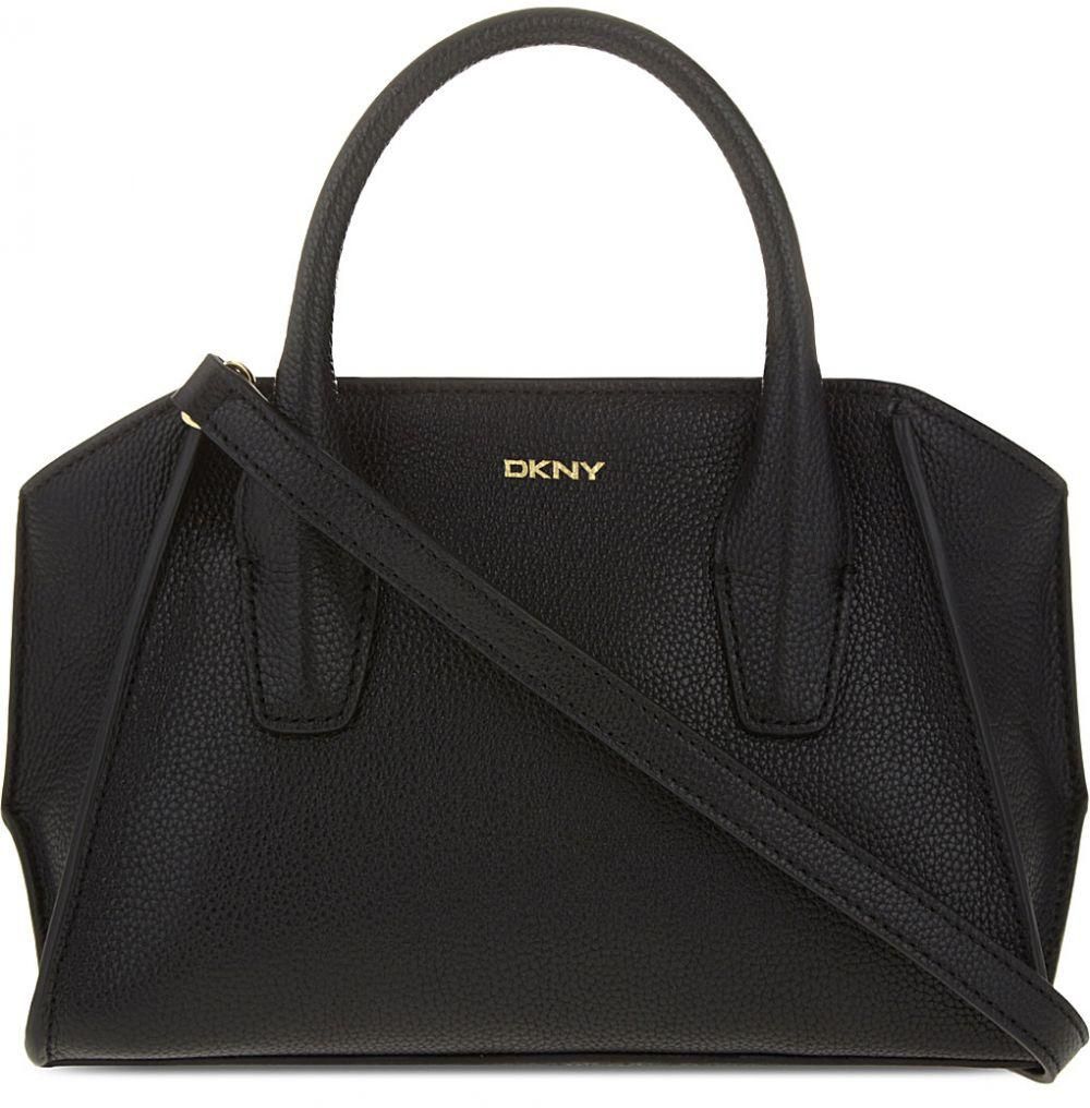 Satchel bag for Woman by DKNY, Black, Leather