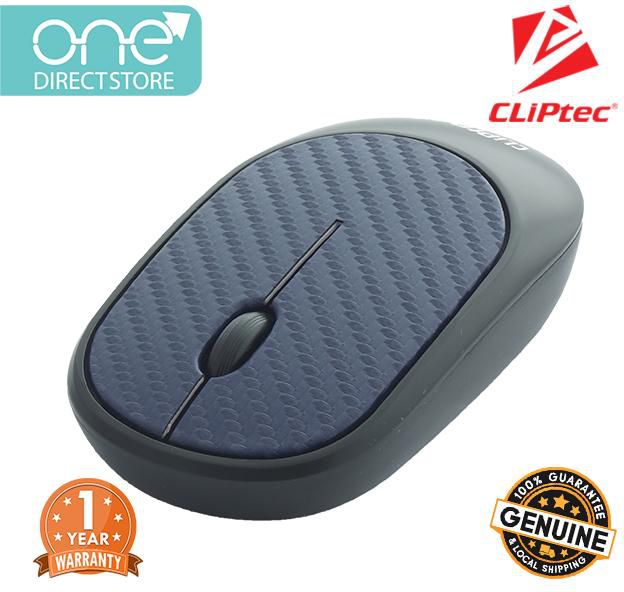 CLiPtec RZS855L 2.4Ghz Wireless Leather Silent Mouse RZS855L (3 Colors)