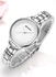 Women's Water Resistant Analog Watch 9015 - 34 mm - Silver