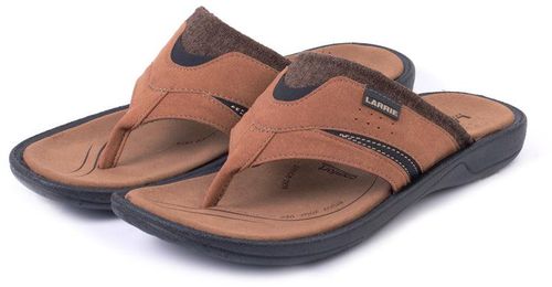 LARRIE Men Smart Classy Strap Sandals - 6 Sizes (Tan)