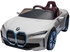 MYTS - Licensed 12V Bmw i4 Kids Car - Silver- Babystore.ae