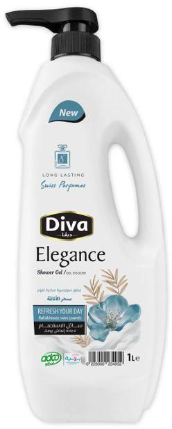 Diva Elegance Shower Gel - 1 Litre