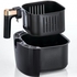 BLACK+DECKER Aerofry Digital Air Fryer, 5.5 Liters, 1500 Watt, Black - AF5539-B5