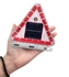 Magnetic Triangle Lamp With Warning Lights - 2 Pcs