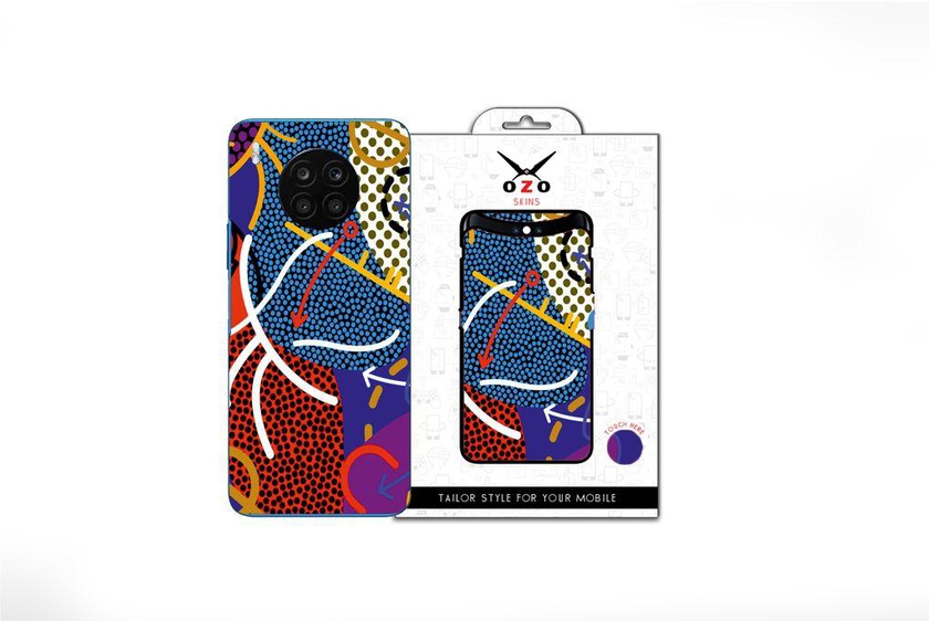 OZO Skins Ozo skins abstract art movement (SE210AAM) For Honor 50 lite