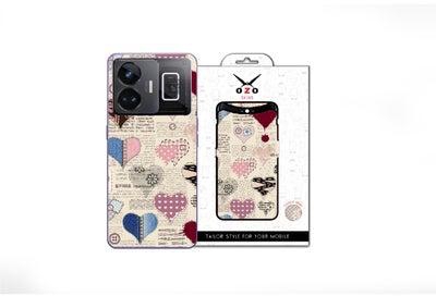 OZO Skins Red Hearts (SE165BHR) For Realme GT5