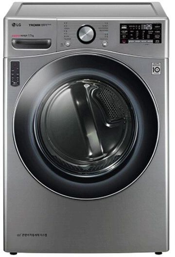 LG Dryer 16Kg, Cleaning Condenser, Steel - RH16U8EVCW