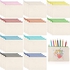 40 Pieces Canvas Zipper Pouch Bags Canvas Pencil Pouch Canvas Makeup Bags Blank Canvas Pencil Case Canvas Cosmetic Bag for Travel DIY Craft School (9.25 x 6.89 Inches, L)