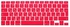 اوزون مجموعة اكسسوارات الحافظة ماك بوك اير 11، ملصق لوحة المفاتيح باللغة الإنجليزية والعربية، واقي للشاشة- وردي - MC11-A-01-P_K-02-P_O-SP1