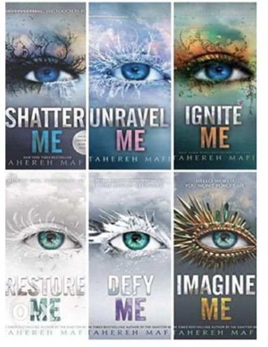 Shatter Me Series 6-Book Set: Shatter Me, Unravel Me, Ignite Me, Restore Me, Defy Me, Imagine Me