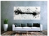 Hand Made Wall Painting Black/White 90x60 centimeter