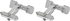 Paolo Ferre 35.126R Silver Cufflinks For Men