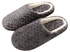 Casual Winter Slip-On Flat Lounge Shoes Grey