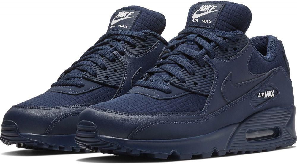 Nike Air Max 90 Essential Sneaker For Men , Navy Size - 44 EU