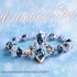 Fashion Ocean Heart Peach Heart Bracelet Diamonds Women's Crystal Hand Jewelry