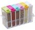 Storage Seasoning Boxes 1Set 6 Psc Spice Jar Kitchen Condiment Box Acrylic Spices Storage Box Multicolour