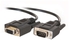 Golden DB9 M/F Extension Cable - 3 Meters - Black