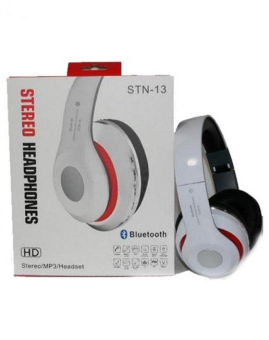 Monster STN-13 - Bluetooth Stereo Wireless Headphones - White